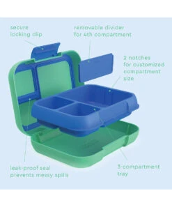 Spring Green & Blue Pop Leak-Proof Lunch Box -Bentgo zu112739336 alt 2 tm1677943768