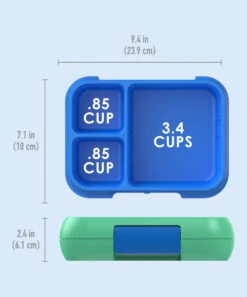 Spring Green & Blue Pop Leak-Proof Lunch Box -Bentgo zu112739336 alt 3 tm1677943768