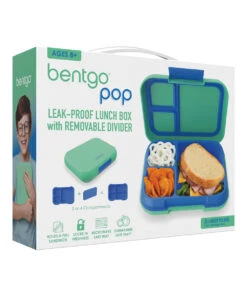 Spring Green & Blue Pop Leak-Proof Lunch Box -Bentgo zu112739336 alt 4 tm1677943768