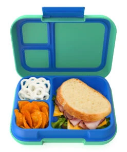 Spring Green & Blue Pop Leak-Proof Lunch Box