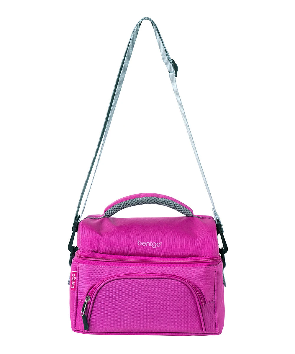 Purple Deluxe Bento Box Lunch Bag 4 Purple Deluxe Bento Box Lunch Bag - Image 2