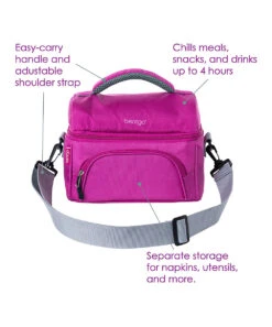 Purple Deluxe Bento Box Lunch Bag 8 Purple Deluxe Bento Box Lunch Bag -Bentgo zu70648244 alt 2 tm1547761656